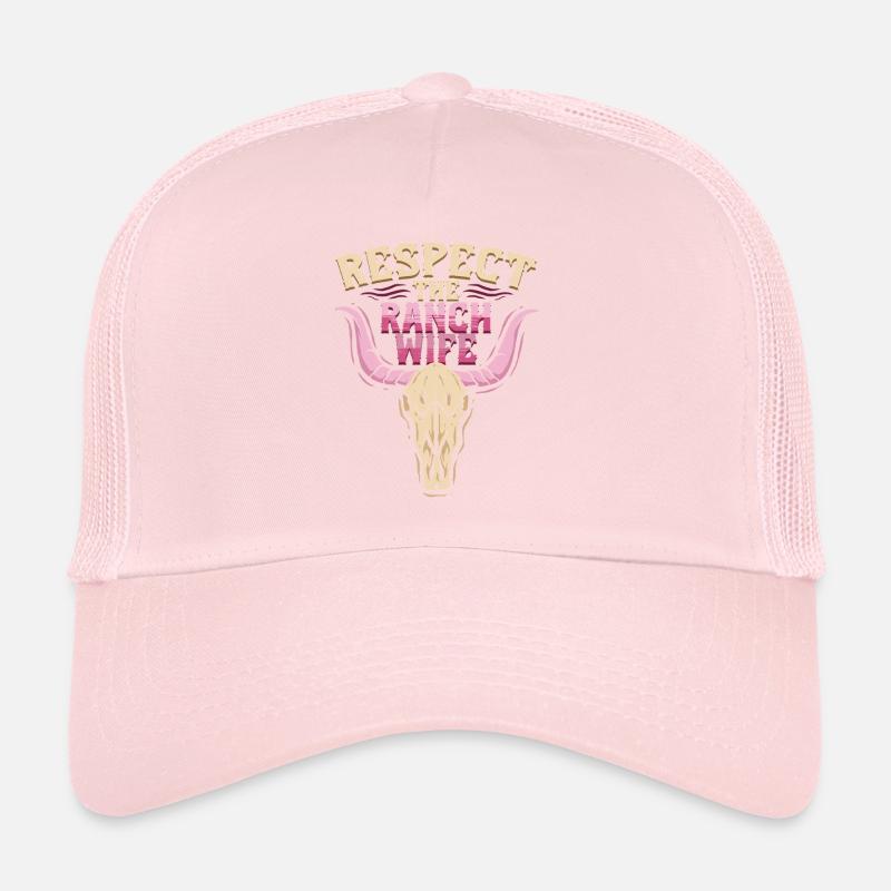 Épouse d’une mère fermière Casquette trucker 