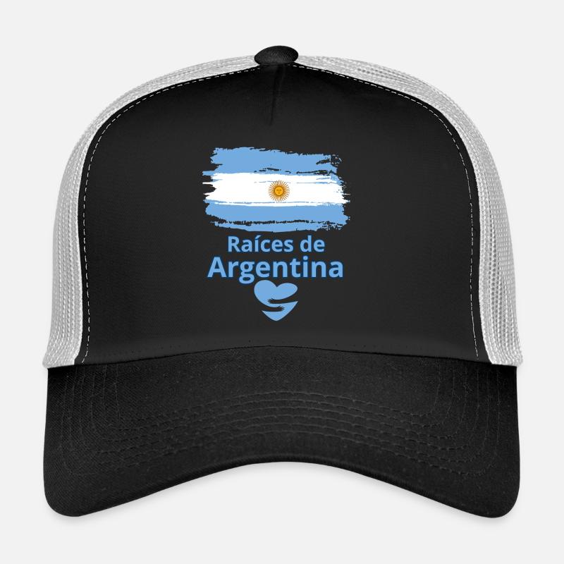 Argentina's Roots: Albiceleste Pride Trucker Cap