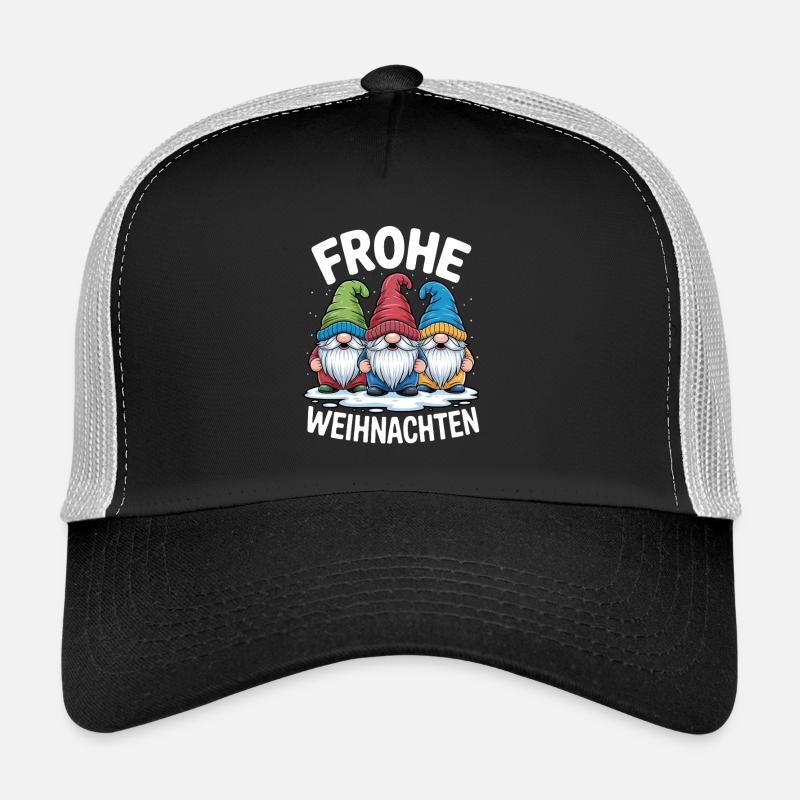 Joyeux Noël Gnomentrio Casquette trucker 