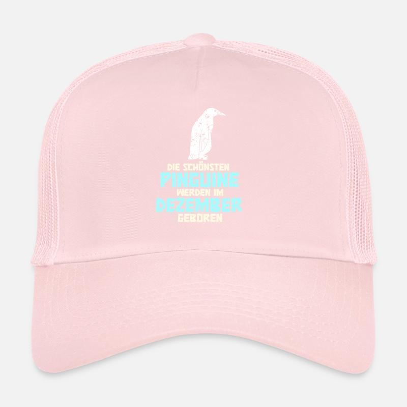Anniversaire de décembre : le pingouin dit drôle Casquette trucker 