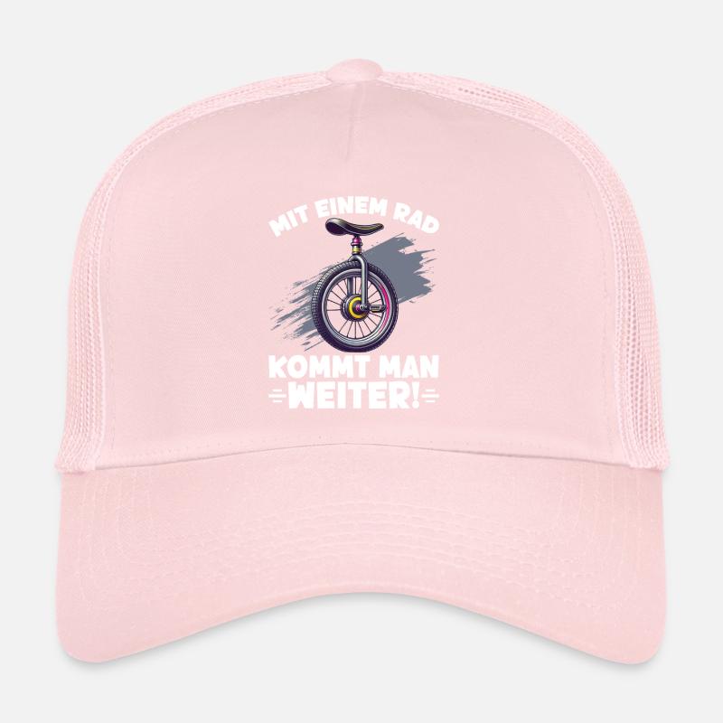 Avec une seule roue, on va plus loin Casquette trucker 
