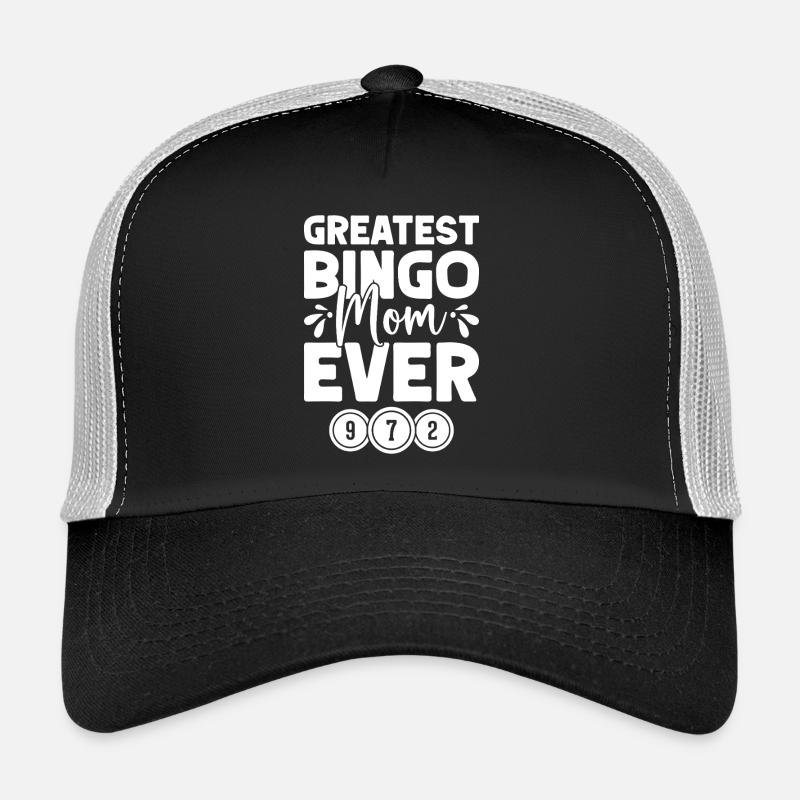 Joueuse de bingo, la plus grande maman de bingo de tous les temps, bingo Casquette trucker 