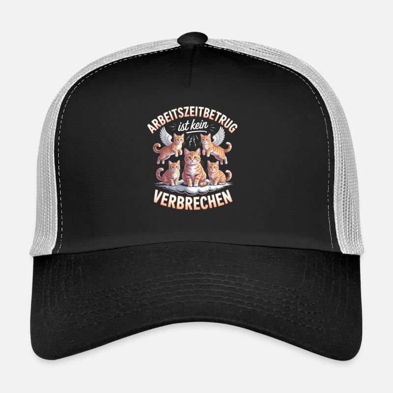 Working time fraud is not a crime Y2K Bootleg Trucker Cap
