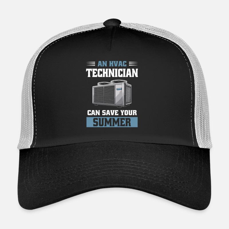 Lustiges HVAC Techniker Design Kälte Wärme Technik Trucker Cap