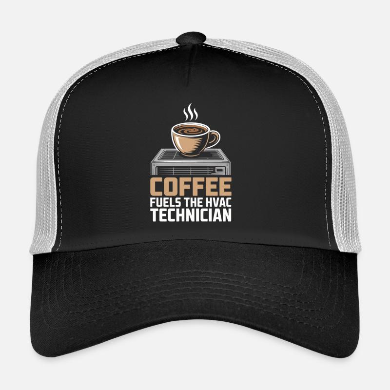 Kaffee Liebender HVAC Techniker Geschenk Arbeiter Trucker Cap