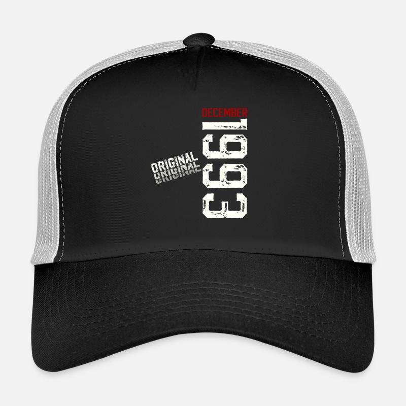 32nd Birthday Original December Born 1993 Trucker Cap