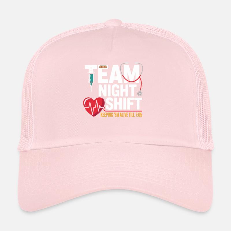 Équipe Équipe Night Night Shift Héros Casquette trucker 