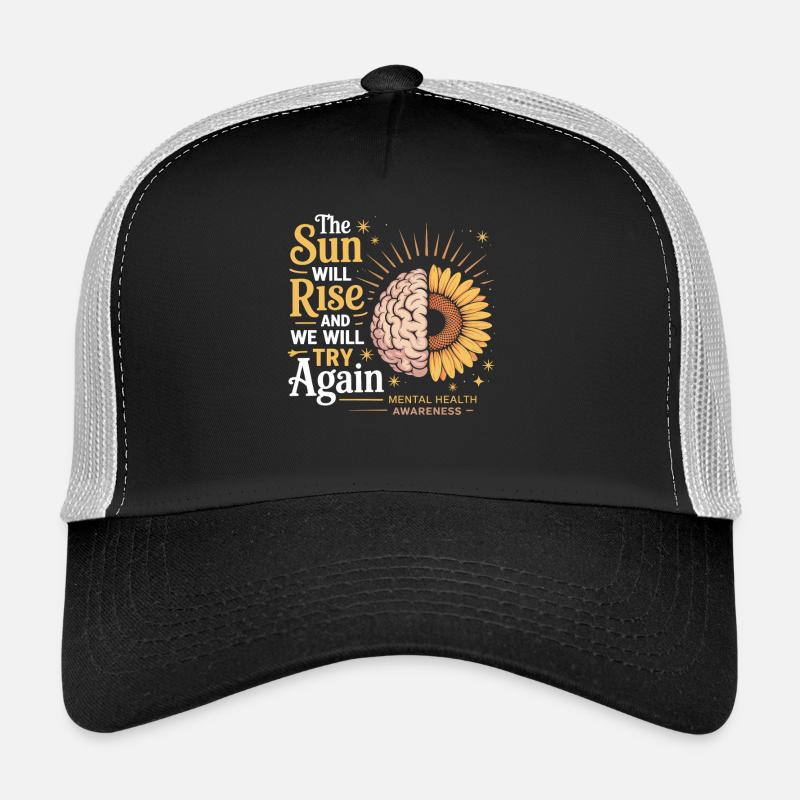 Le soleil se lève, on continue d’essayer Casquette trucker 