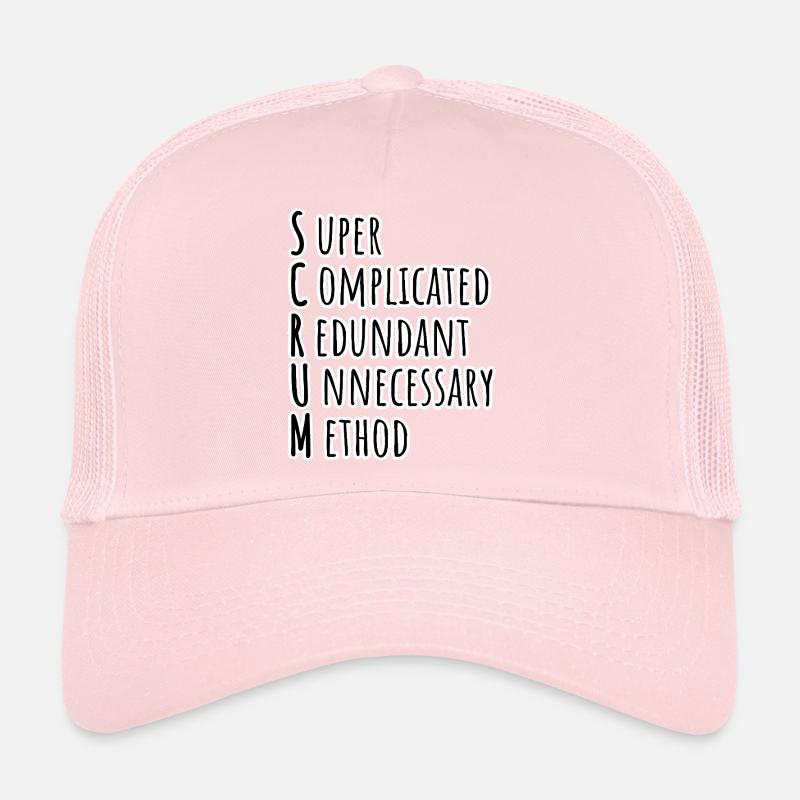 SCRUM Master hat agil das Daily Backlog Refinement Trucker Cap