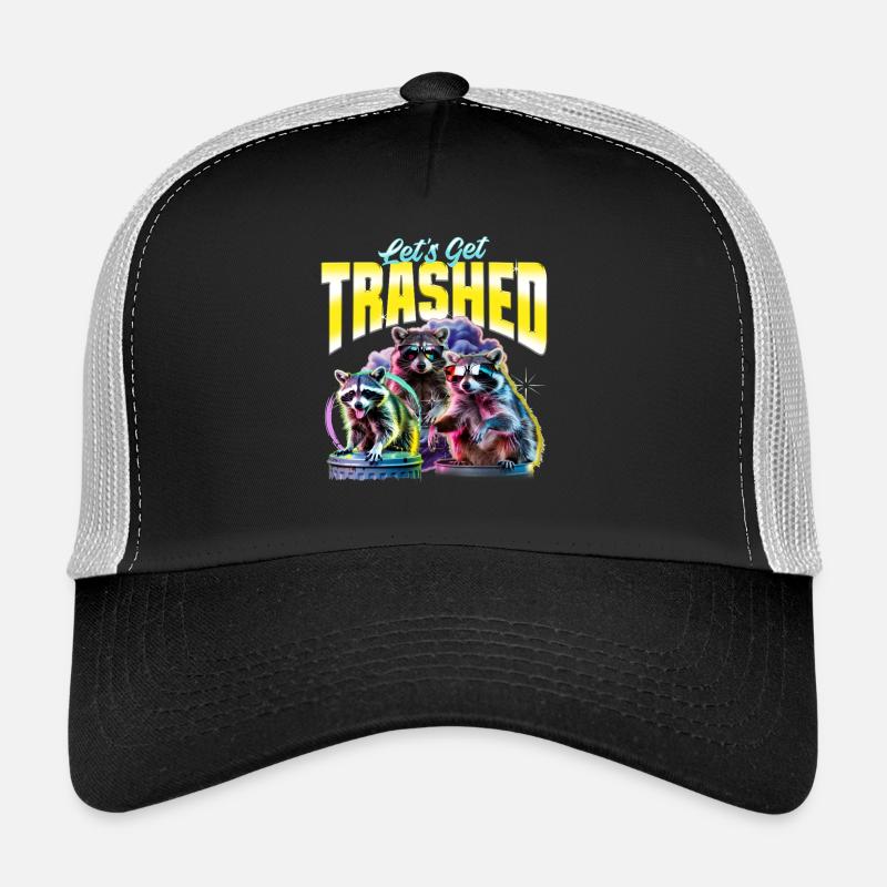 Drôle de raton laveur Casquette trucker 