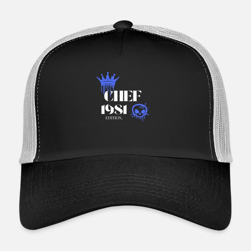 Édition Chef 1981 44 anniversaires Déclaration Casquette trucker 