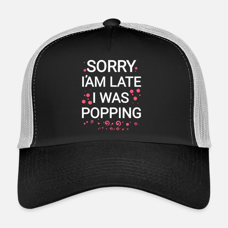 Tut mir leid  - Trucker Cap - Schwarz/Steingrau