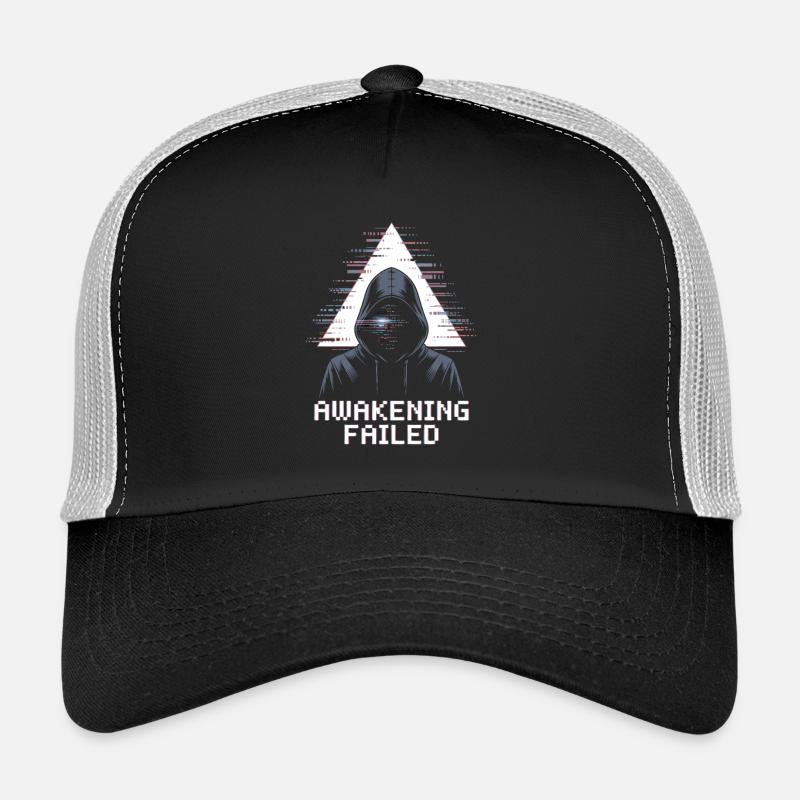 Awakening Failed Glitch im Hacker-Stil Trucker Cap