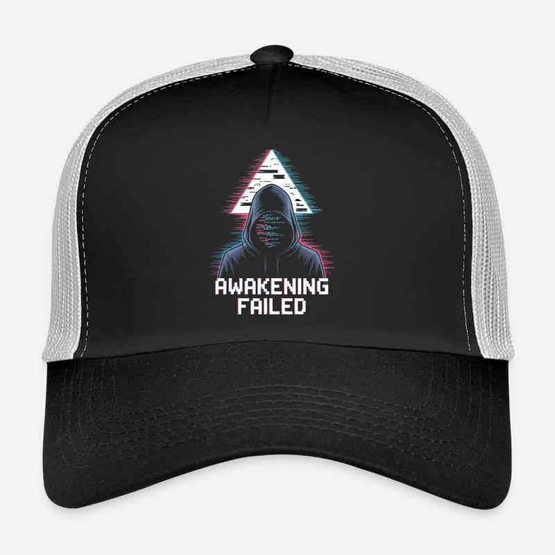 Awakening Failed – Neon Glitch Figur Trucker Cap