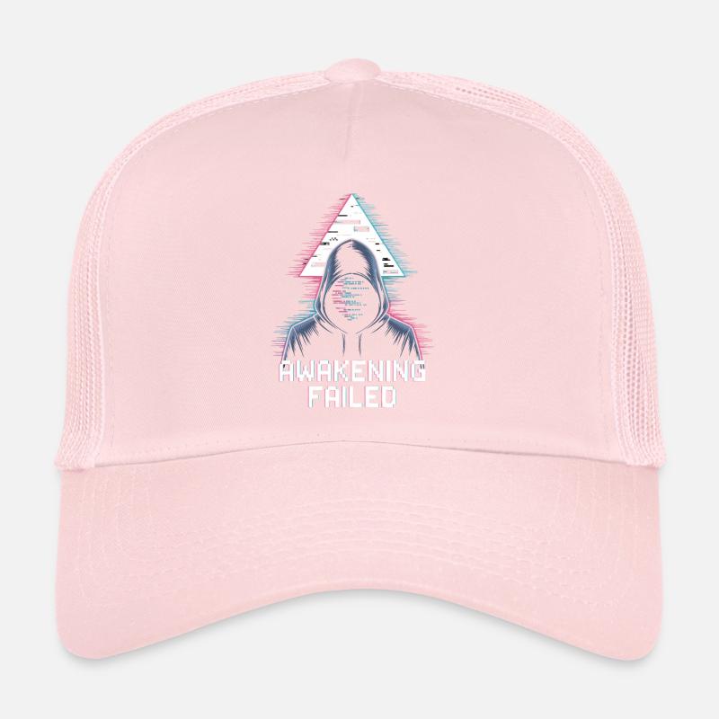 Awakening Failed – Neon Glitch Figur Trucker Cap
