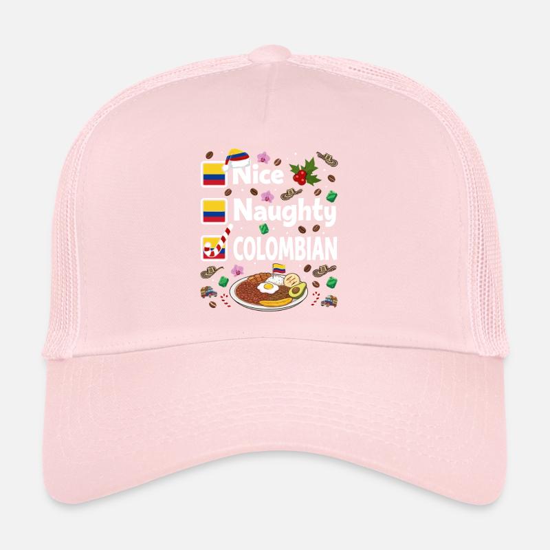 Nice naughty Colombian Christmas Trucker Cap