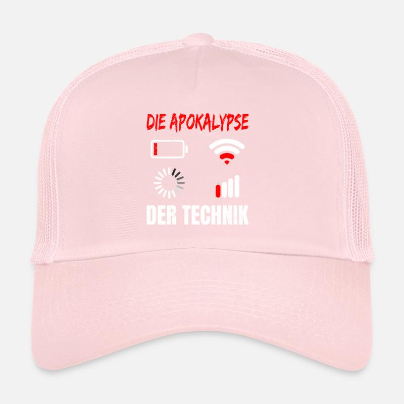Coder L’APOCALYPSE DE LA TECHNOLOGIE DRÔLE Casquette trucker 
