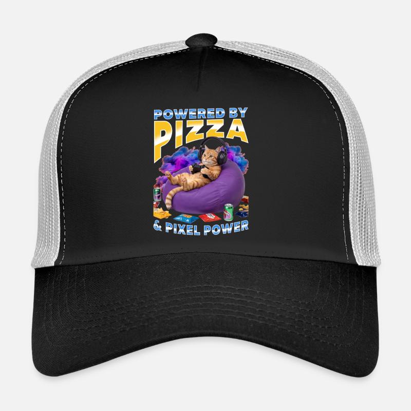 Chat gamer drôle Casquette trucker 
