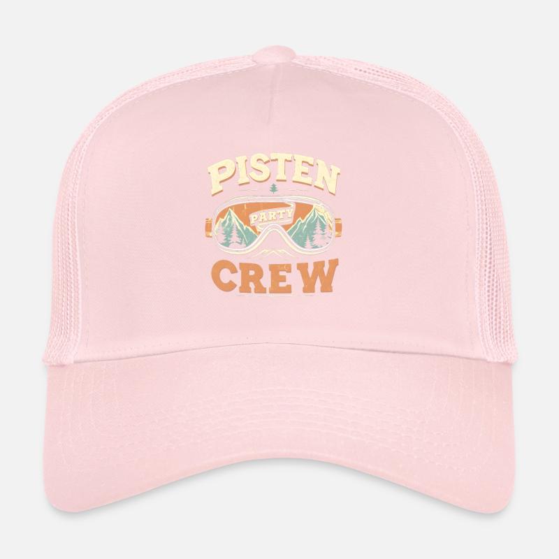 Pistes Équipe de ski Ski Casquette trucker 