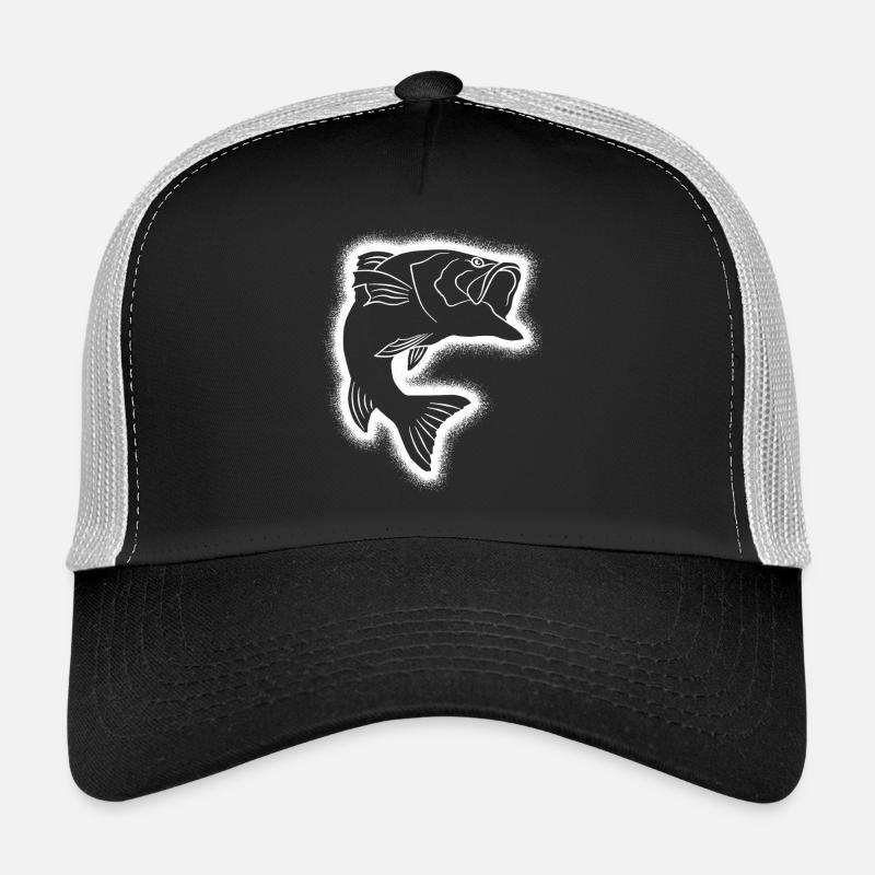 Pêche, pêcheurs, pêcheurs, garçons, pêcheurs Casquette trucker 