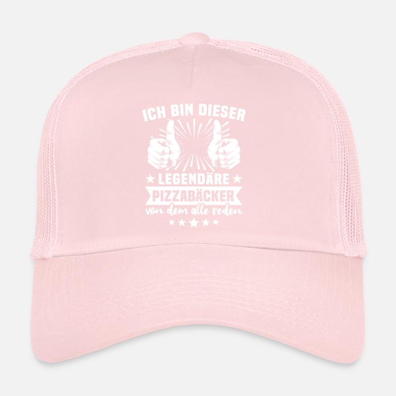 Légende du pizzaiolier Casquette trucker 