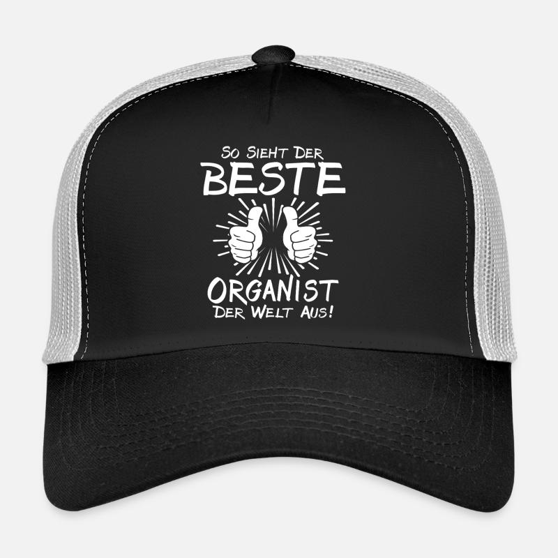 Bester Organist - Trucker Cap - Schwarz/Steingrau