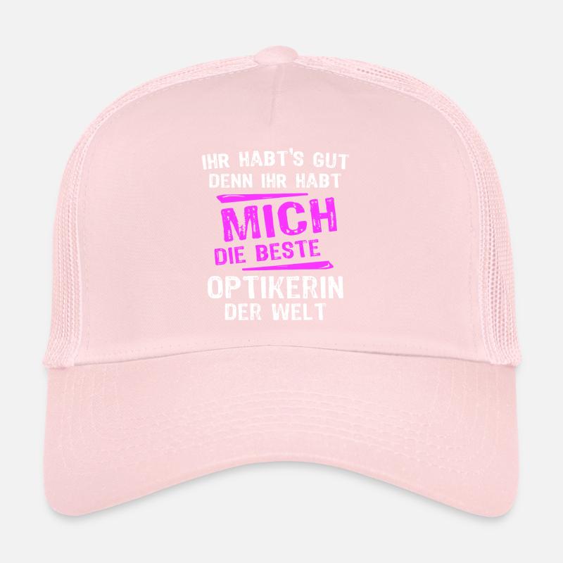 Opticien Spruch Casquette trucker 