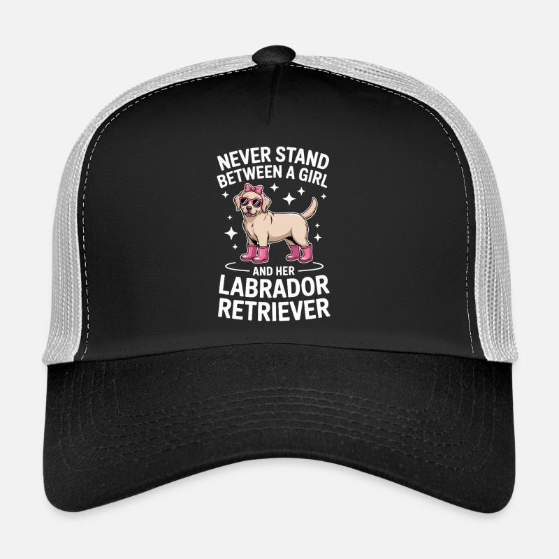 Labrador Sprüche Mädchen Lustige Labrador Geschenk Trucker Cap