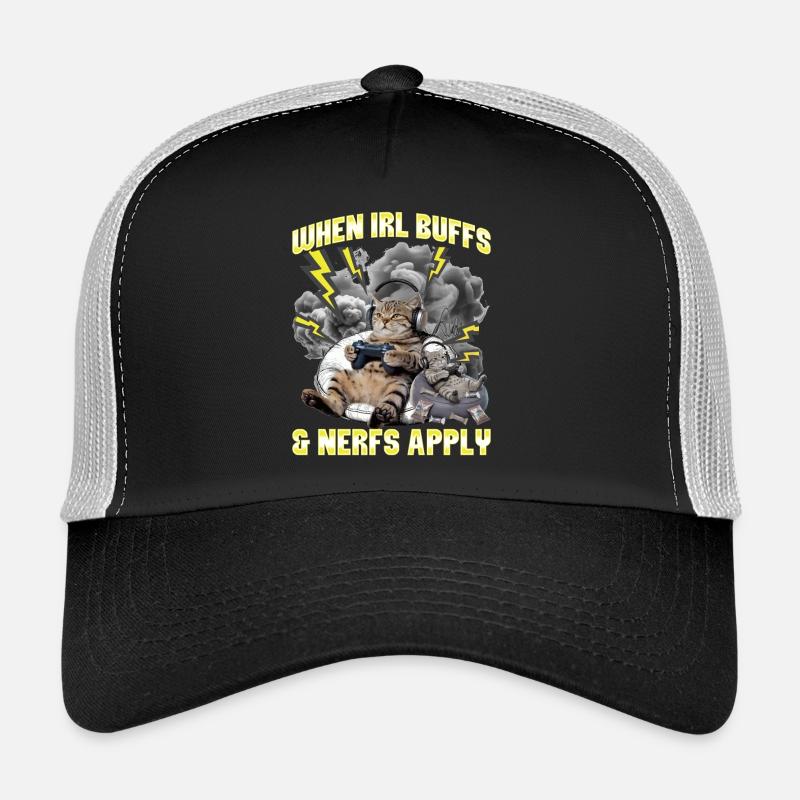 Chat gamer drôle Casquette trucker 