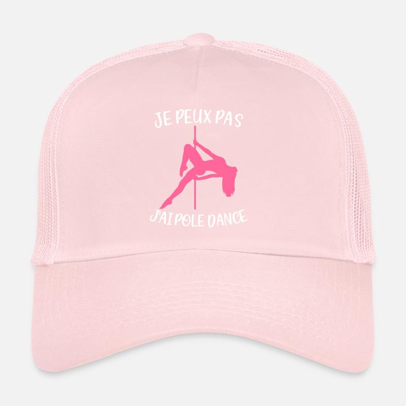 Je Peux Pas J'ai Pole Dance Danseur Danseuse Barre Casquette trucker 