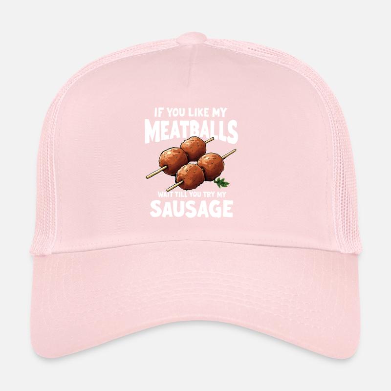 Fleischbällchen Spießwitz Spruch Trucker Cap