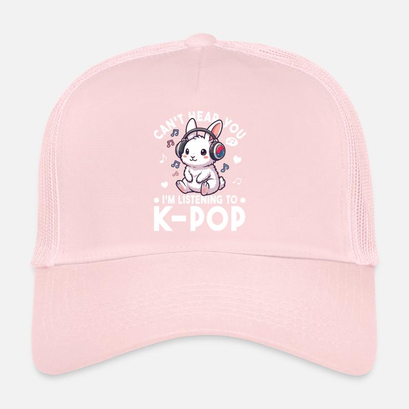 K-Pop Häschen – Süßes Musik Fan Statement Trucker Cap