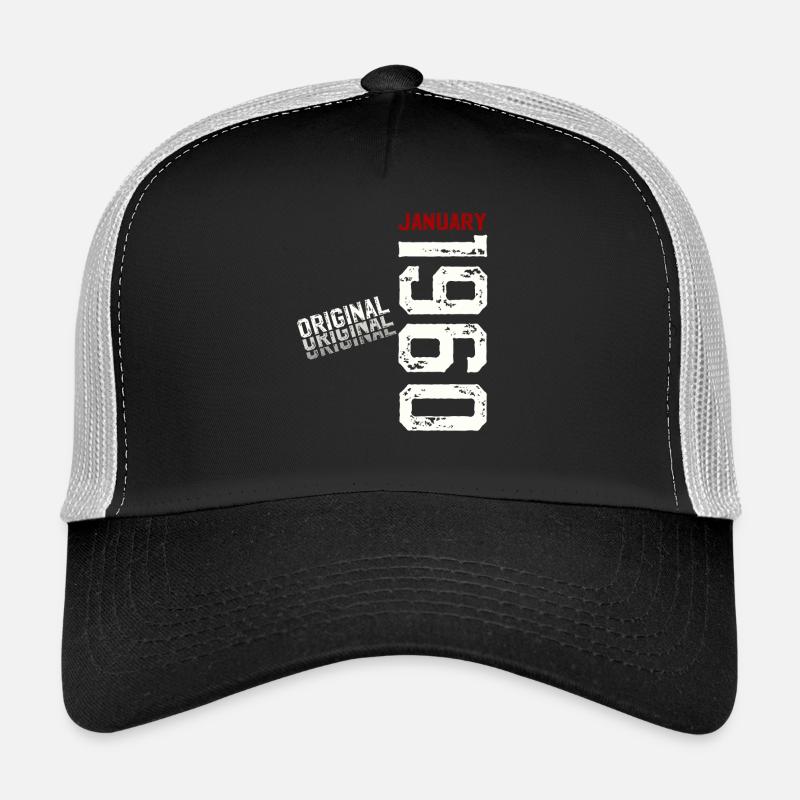 65th Birthday Original January 1960 Trucker Cap