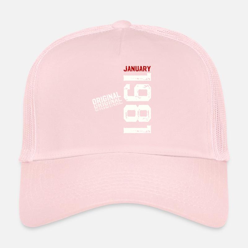 45e anniversaire Original janvier 1981 Casquette trucker 