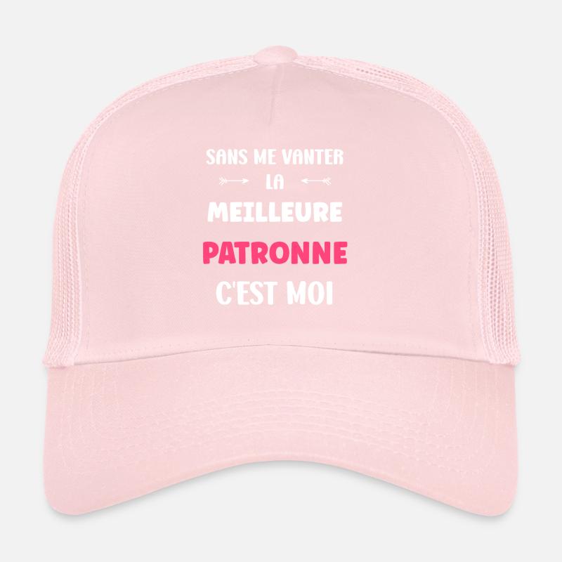 patronne Casquette trucker 