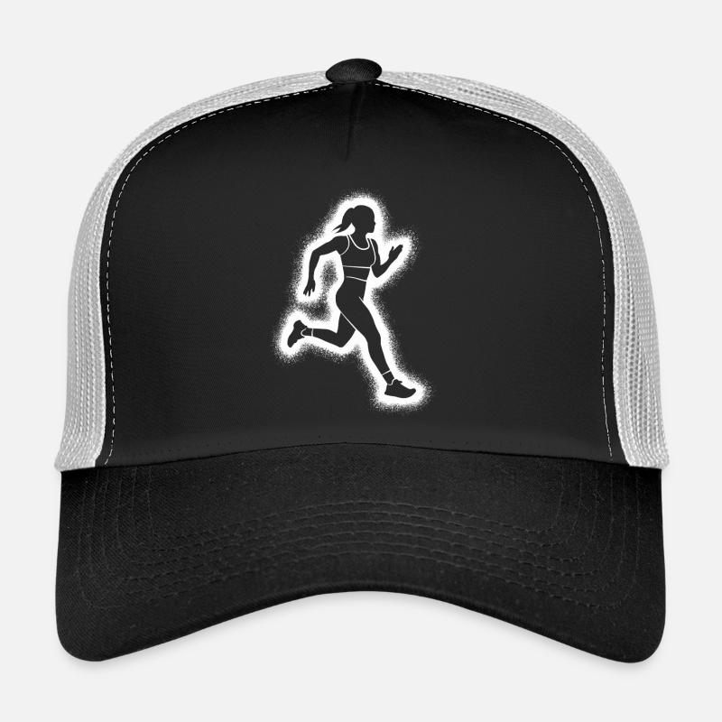 Course à pied, jogging, filles Coureuses Casquette trucker 