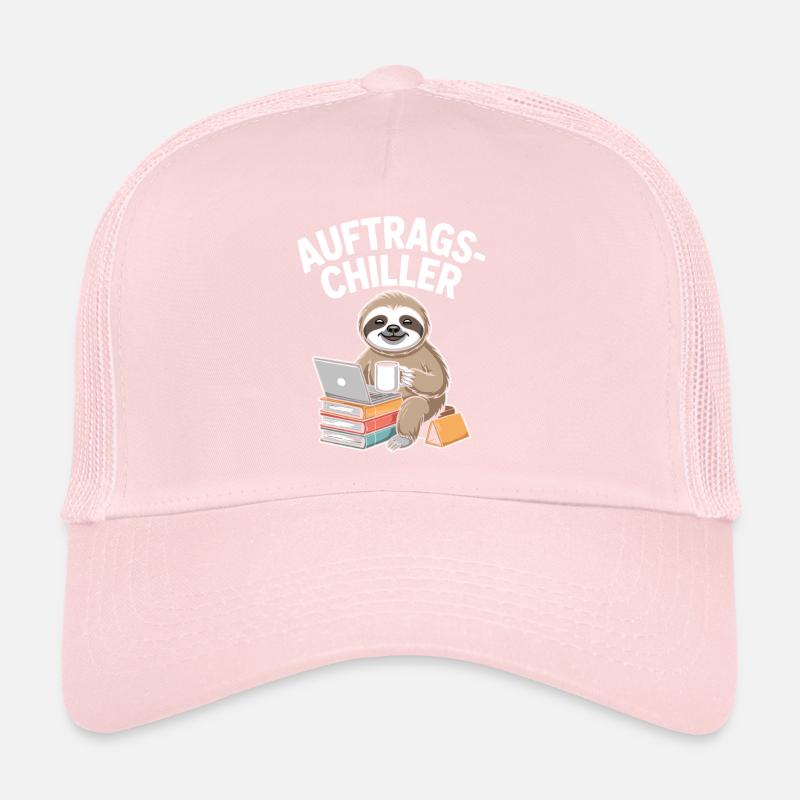 Commander Chiller Commander Chiller Bureau Sloth Casquette trucker 