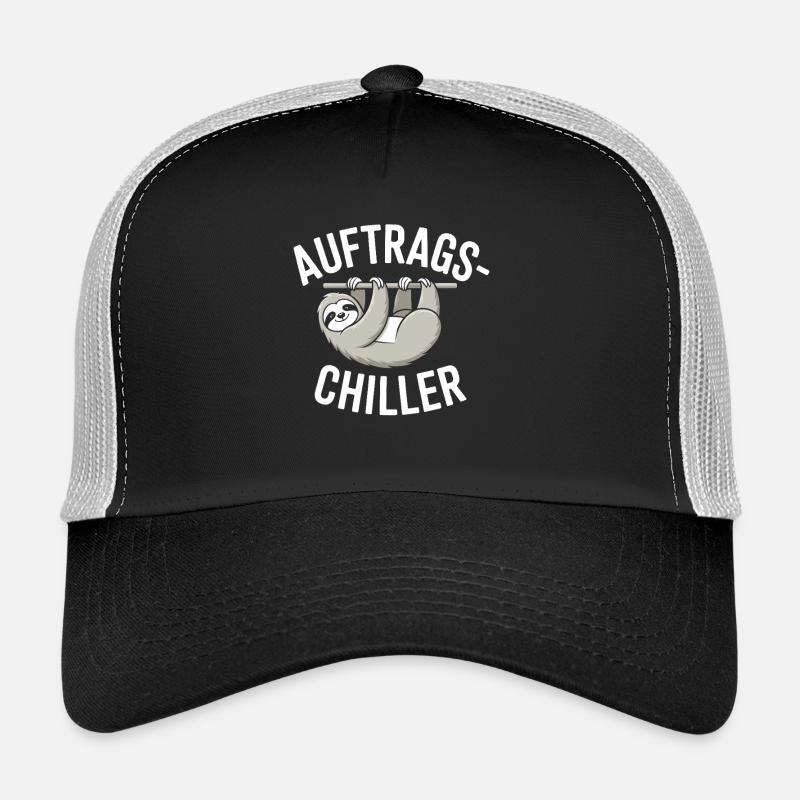 Commander Chiller Commander Chiller Bureau Sloth Casquette trucker 