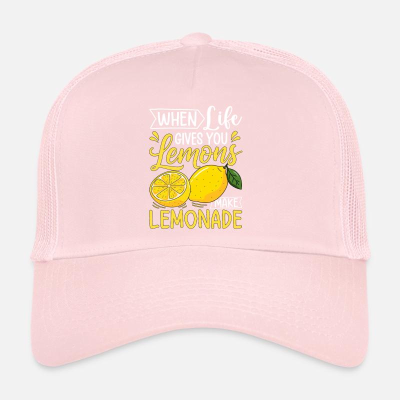 When Life Gives You Lemons Make Lemonade Trucker Cap