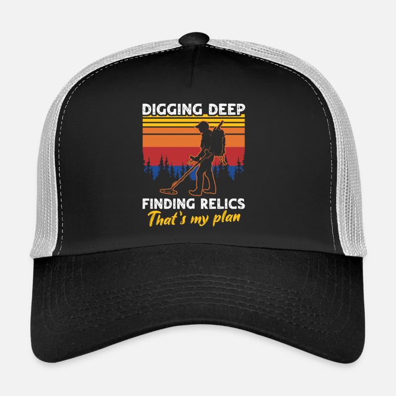 Relic Seeker Detectorist Trucker Cap
