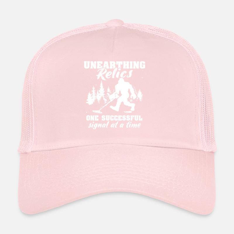 Pêche à la terre de sasquatch Casquette trucker 