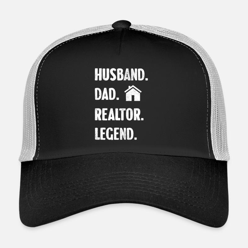 Ehemann Vater Makler Legende Trucker Cap
