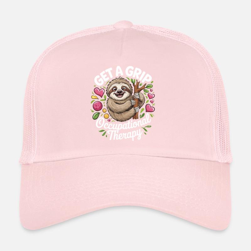 Get a Grip: Occupational Therapy Sloth Trucker Cap