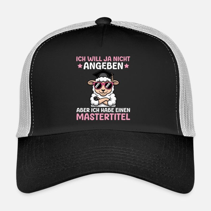 Examen de master réussi, master de l’étudiant Casquette trucker 