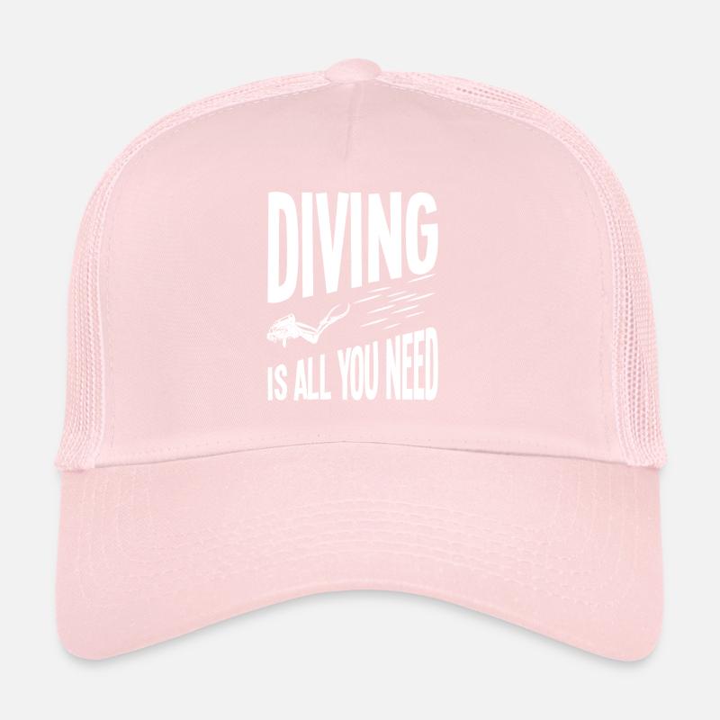 La plongée suffit à vous Casquette trucker 