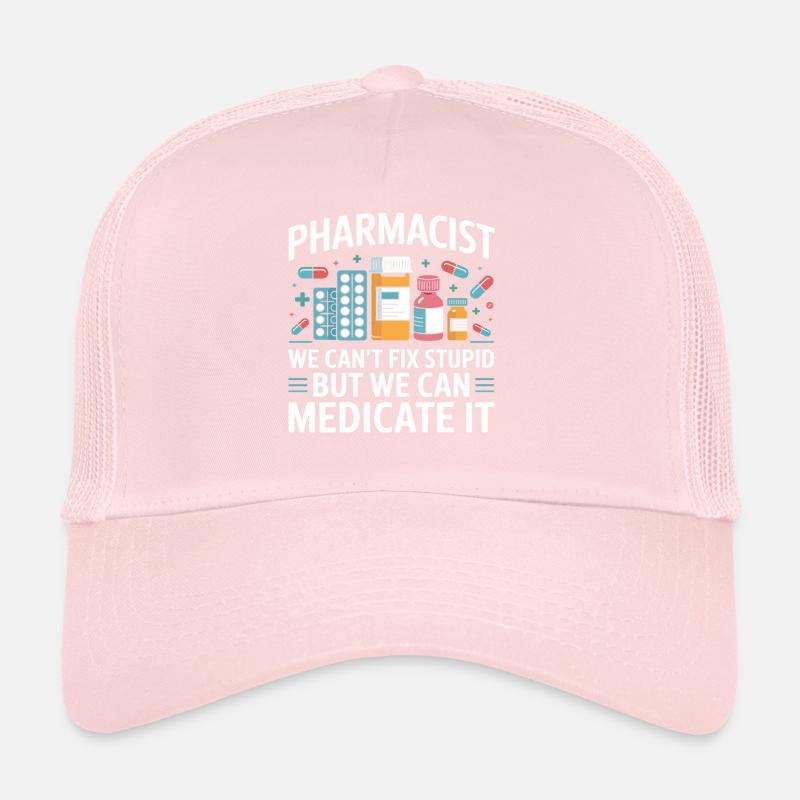Apotheker Spruch: Medicate It Trucker Cap