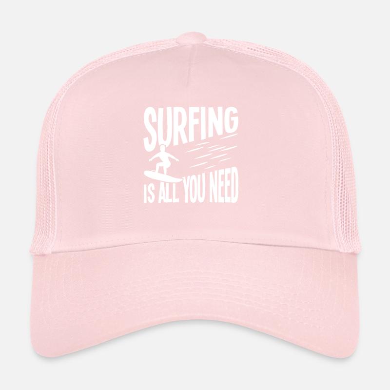 Le surf, c’est tout ce dont tu as besoin Casquette trucker 