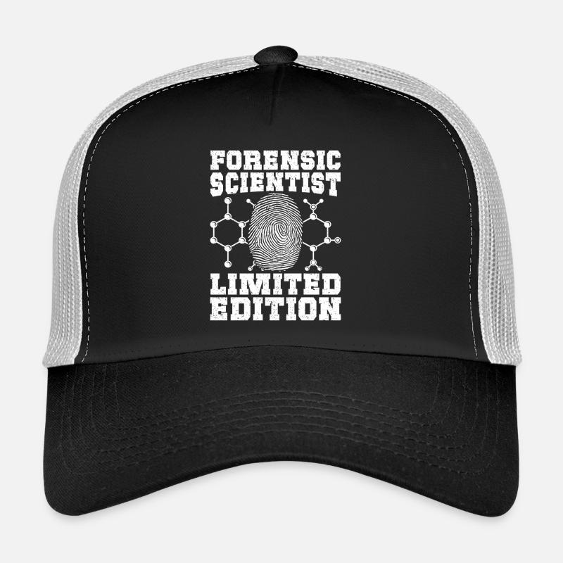 Laboratoire de criminalistique Analyse Édition Limitée Analyse Médico-légale Casquette trucker 
