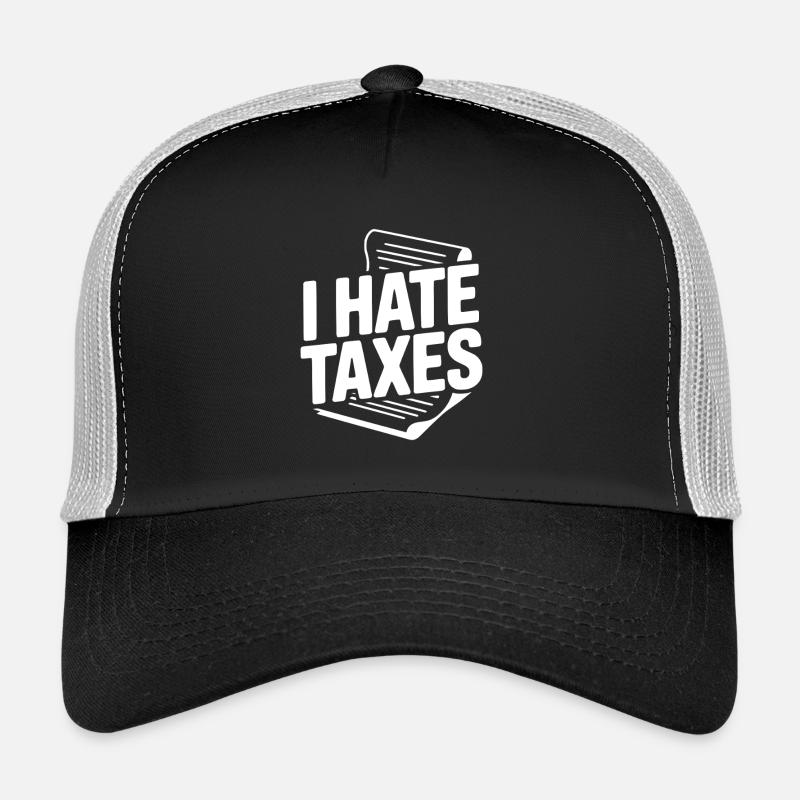 Je déteste les impôts Casquette trucker 