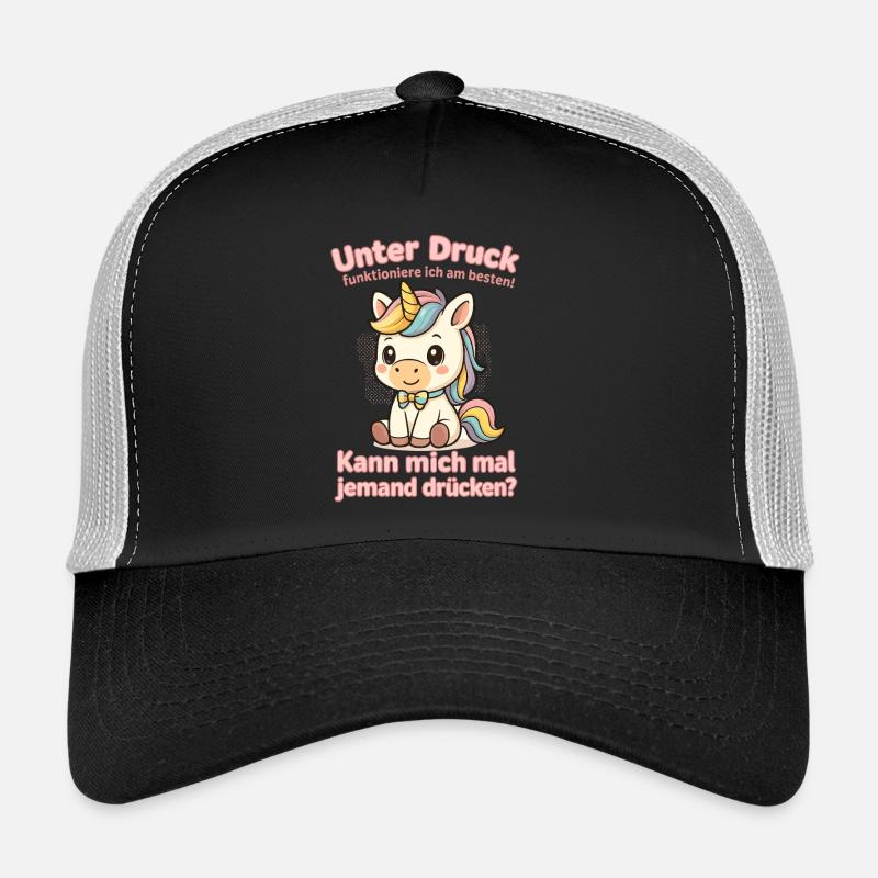 Under pressure unicorn Trucker Cap